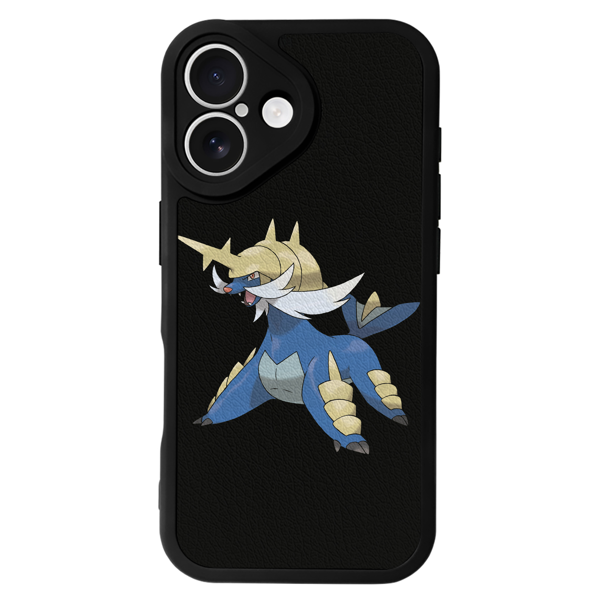 （画像用） ポケットモンスター Pokémon 【iPhone 16シリーズ対応】シリコンスマホケース（レザー調） 材質：シリコン
